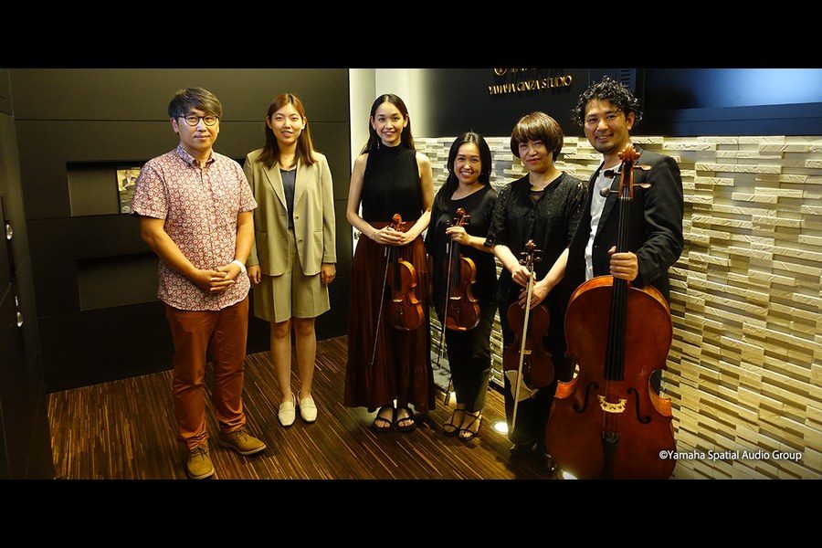 String Quartet No. 2 “For AFC System” Premiered at Yamaha AFC Experiment Concert