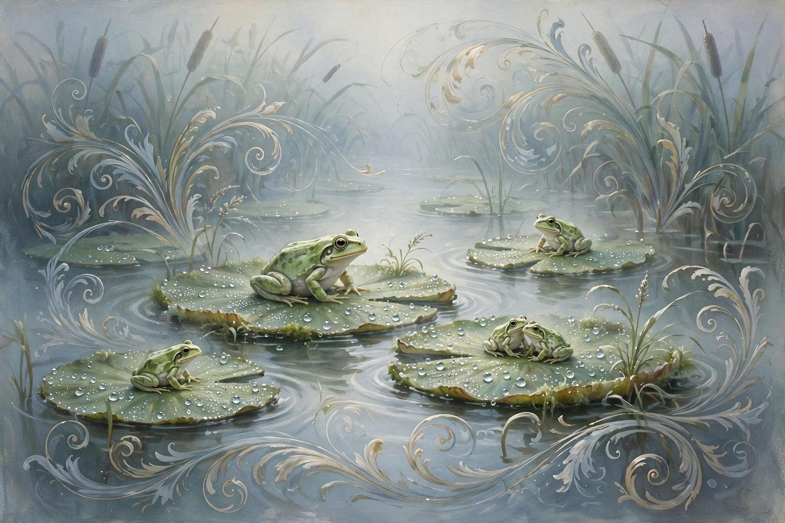 Frog Family: Awaken from Hibernation